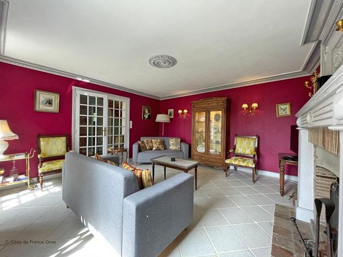 Manoir aux couleurs du jardin