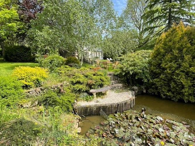 Gîte Manoir aux couleurs du jardin
