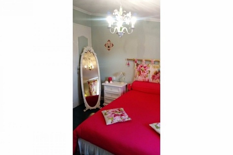 La chambre d'Emilie à l'Herbaudière sur l'île de Noirmoutier