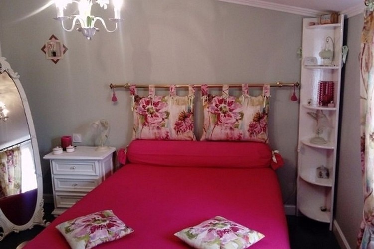 La chambre d'Emilie à l'Herbaudière sur l'île de Noirmoutier