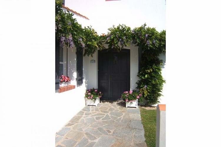 La chambre d'Emilie à l'Herbaudière sur l'île de Noirmoutier