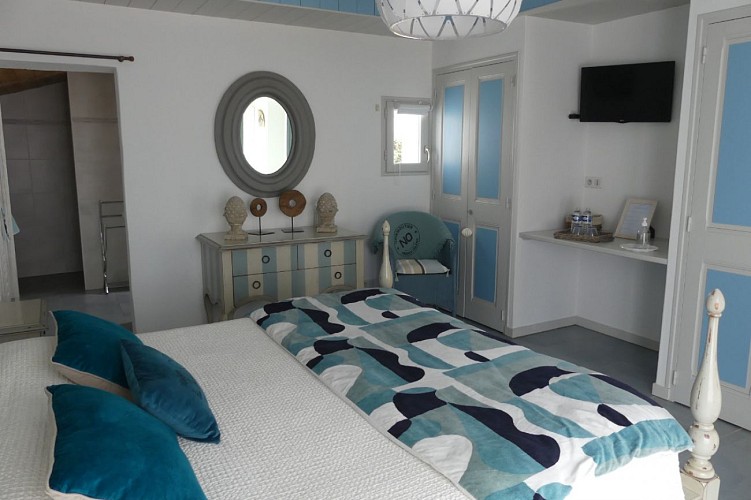 La chambre Alizée sur l'Ile de Noirmoutier