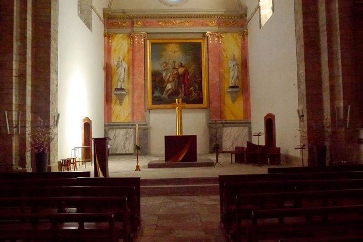 L'intérieur de l'église
