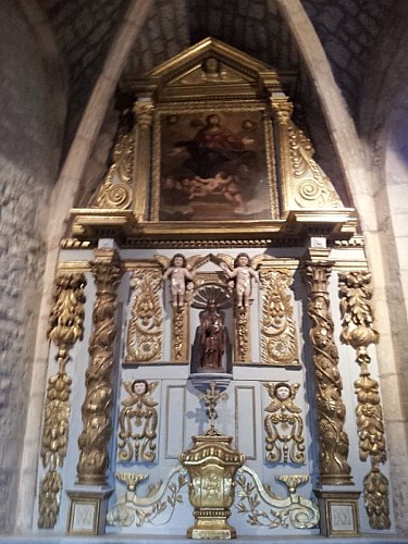 Retable de l'église de Lenne