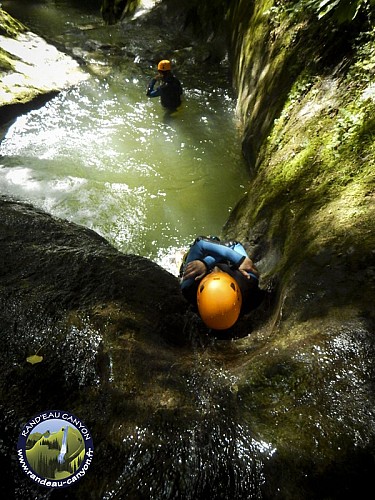 Sortie canyoning au Grenant