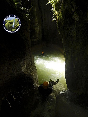 Sortie canyoning au Grenant
