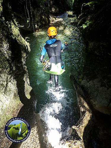 Sortie canyoning au Grenant