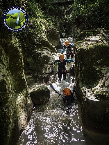 Sortie canyoning au Grenant