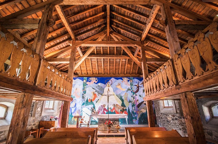 Часовня в Mussillon "Notre Dame des Neiges"