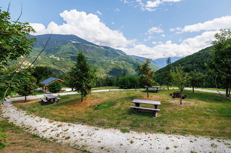 Zona de picnic del Bois Joli