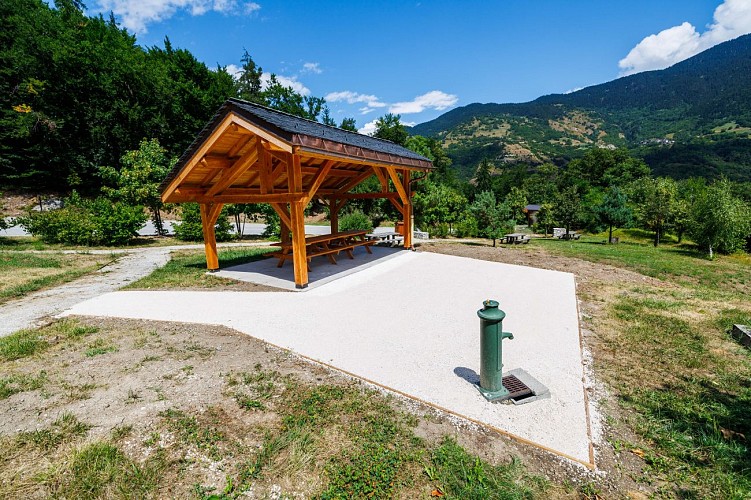 Zona de picnic del Bois Joli