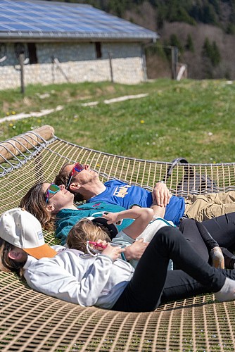 Astronomie - Un hamac sous les étoiles