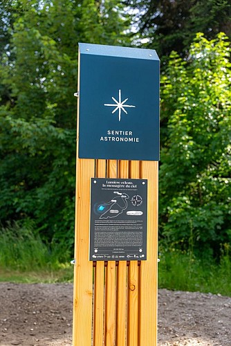 Sentier d'astronomie - Le sentier des lumières