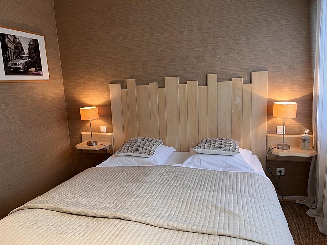 Chambre à coucher Blanche