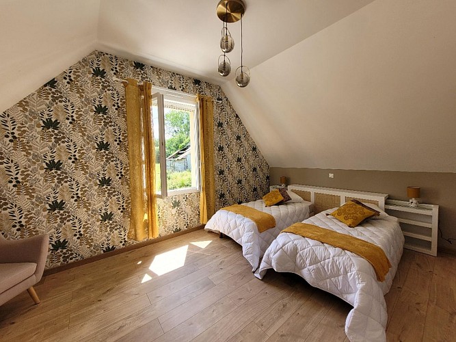 Chambre 3 Etage - Gîte des Hogues