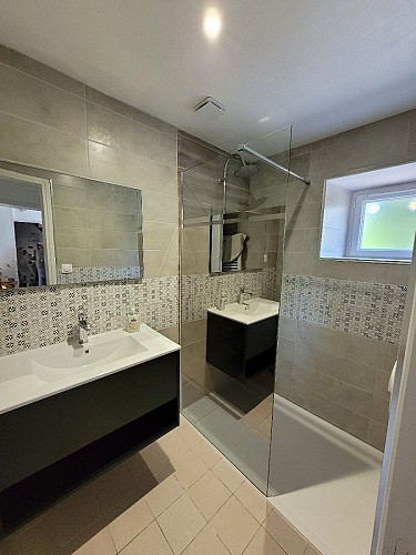 Salle de bain - Gîte des Hogues