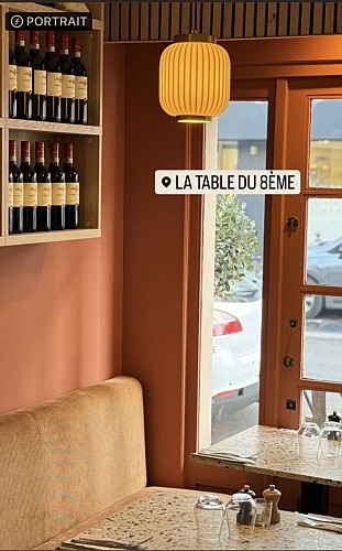 La Table du 8ème e il suo rooftop