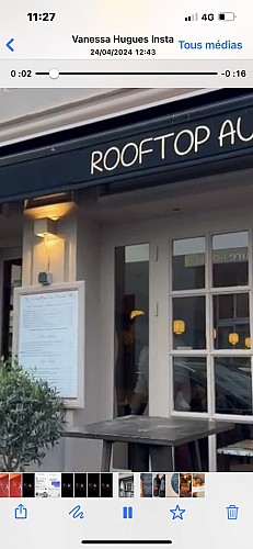 La Table du 8ème e il suo rooftop