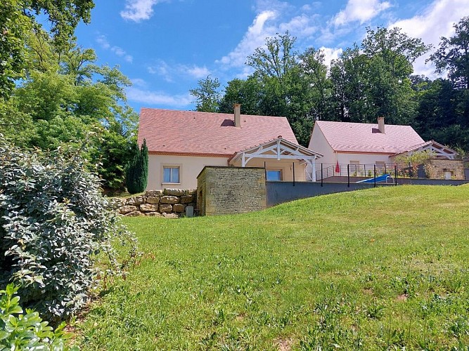 La Maison Odile à Sarlat avec piscine chauffée