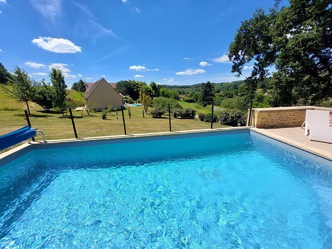 La Maison Odile à Sarlat avec piscine chauffée