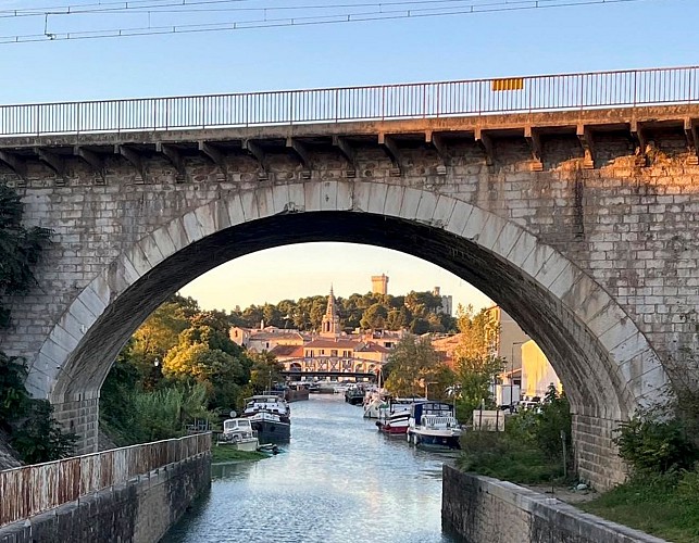 Voie verte Beaucaire Fourques