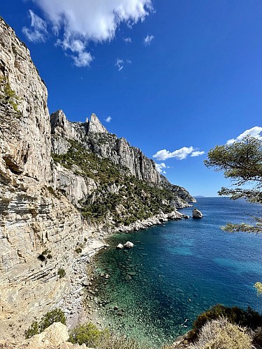 Calanque des Pierres Tombées