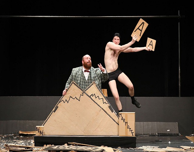 Théâtre "Les gros patinent bien"