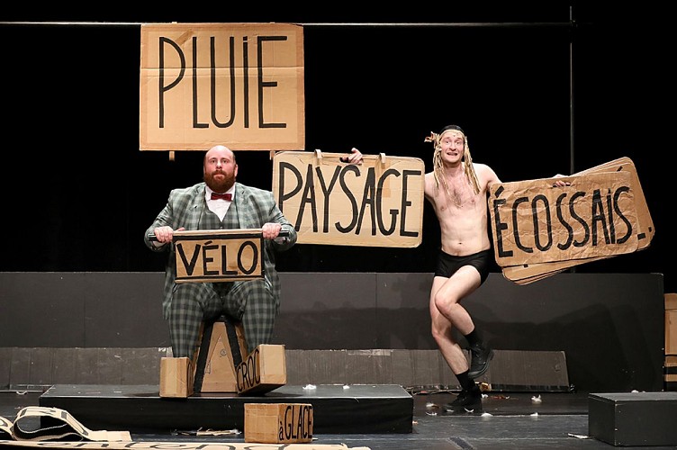 Théâtre "Les gros patinent bien"