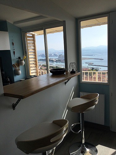 Un balcon sur la mer