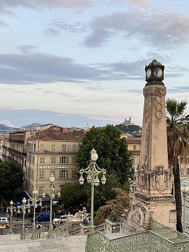 Escaliers de la gare Saint Charles