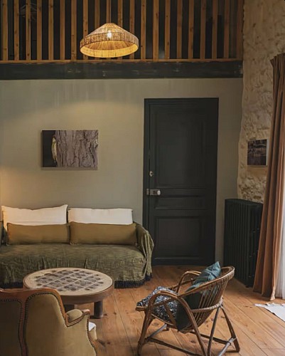 Salon - Maison Mirabelle Gamarde 