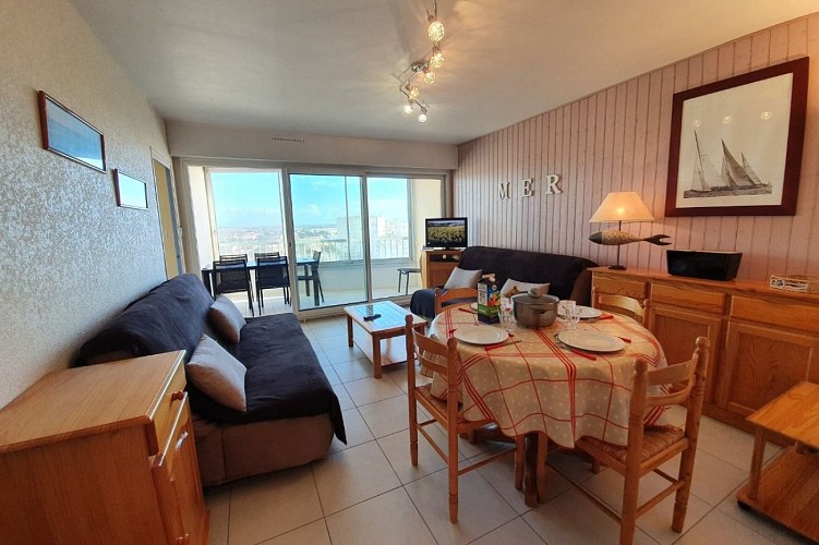 Appartement face à la mer