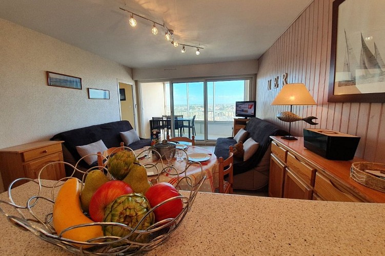 Appartement face à la mer