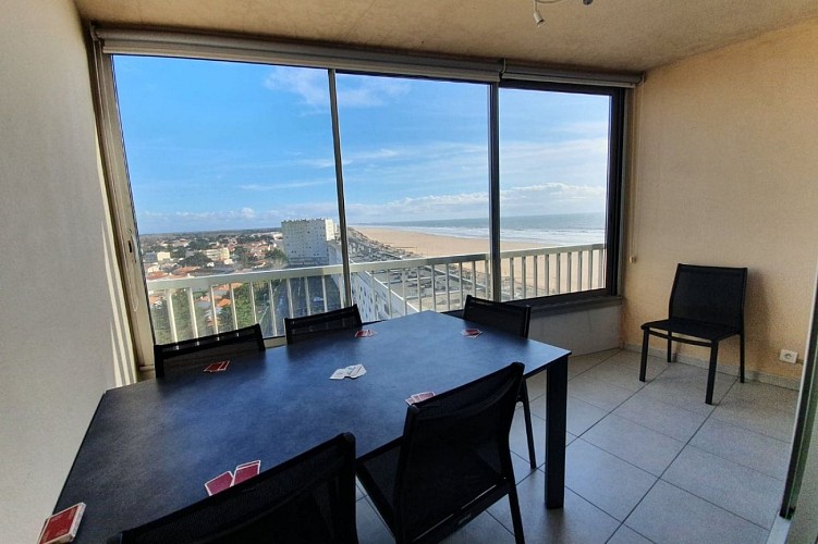 Appartement face à la mer