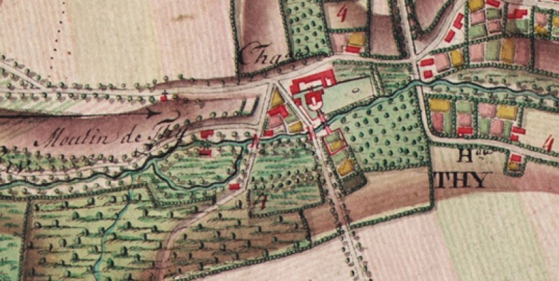 Carte de Ferraris 1770