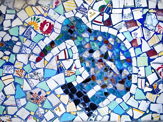 Mosaïque - La Maison Bleue de da Costa