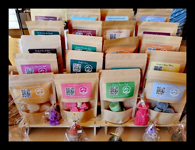 Fondant parfumé 60g (plusieurs senteurs au choix)