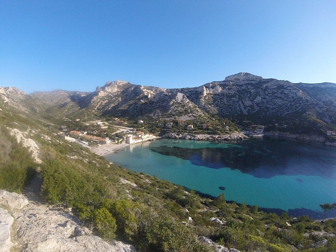 Plage calanque de Sormiou