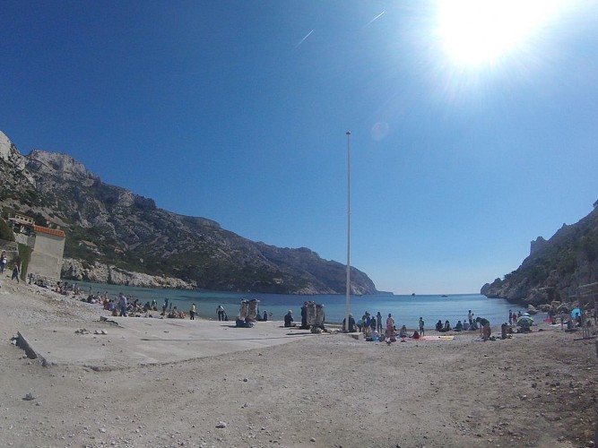 Plage calanque de Sormiou