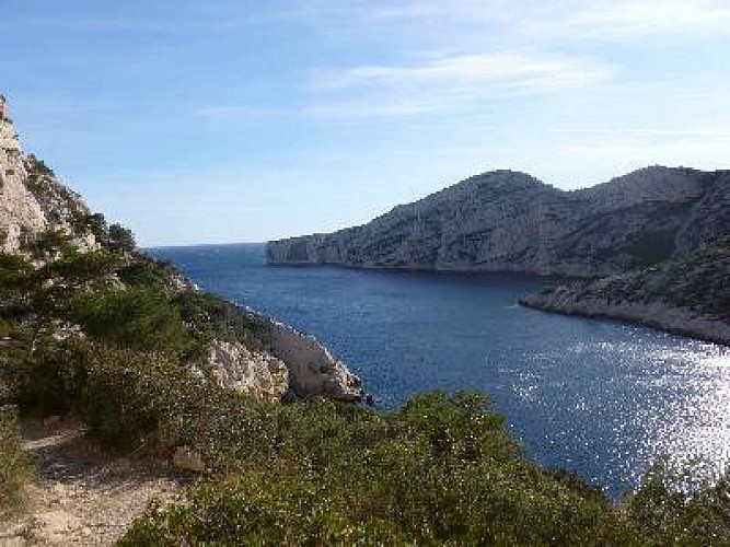 Plage calanque de Sormiou