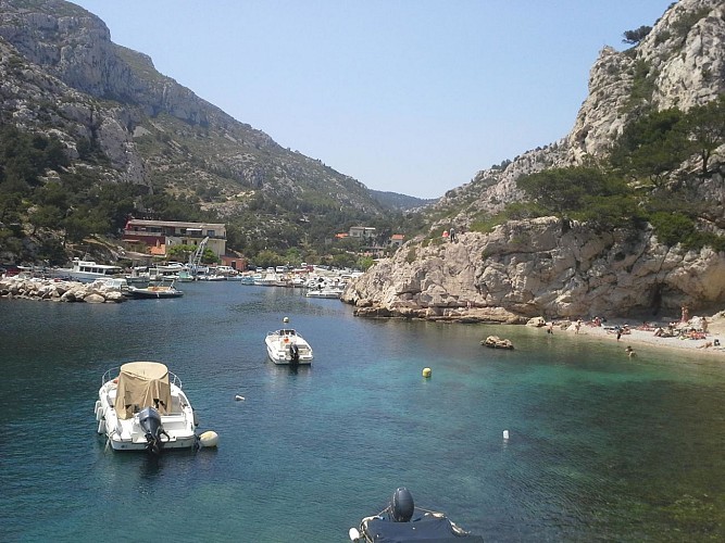 Plage  calanque de Morgiou