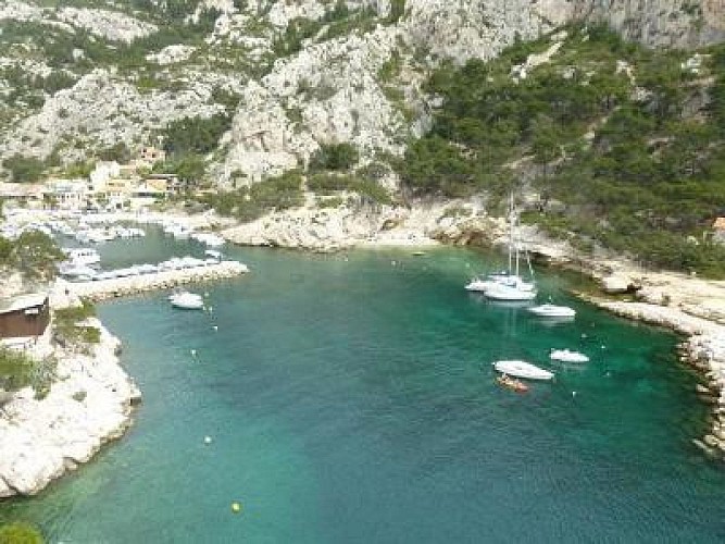 Plage calanque de Morgiou