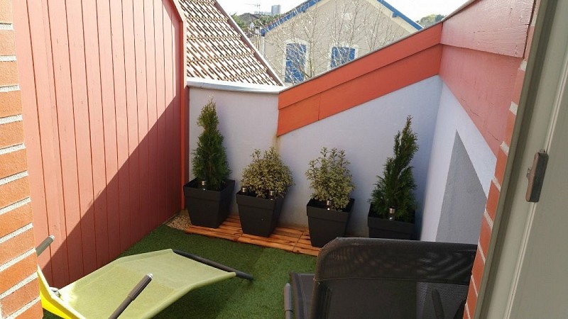 Appart. - Petit solarium aménagé