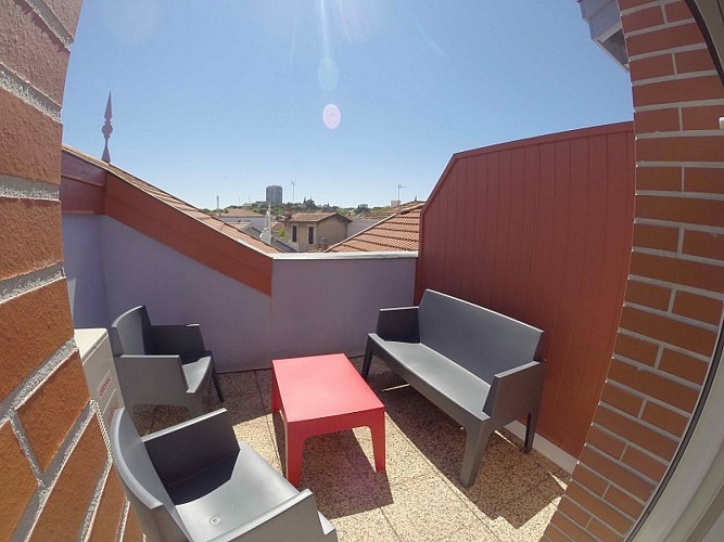 Appart. - Terrasse à l'étage 3 (002)