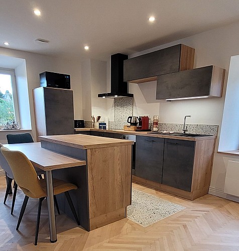 Cuisine intégrée toute équipée