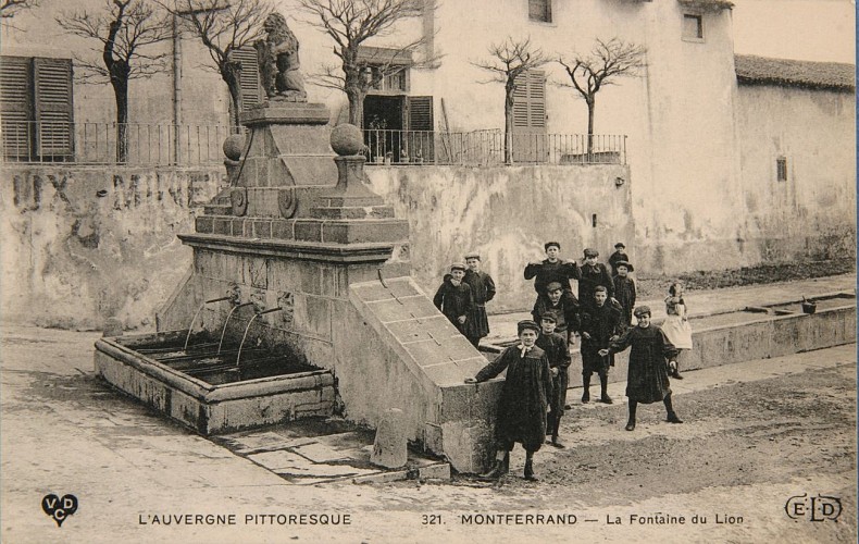 Place de la Fontaine à Montferrand