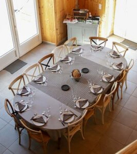 vue de la mezannine chez Marie