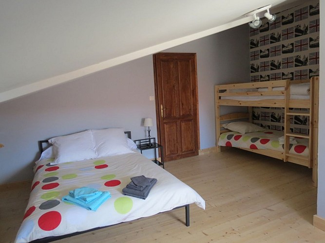 Logis des Fougères - Gîte Coquelicot