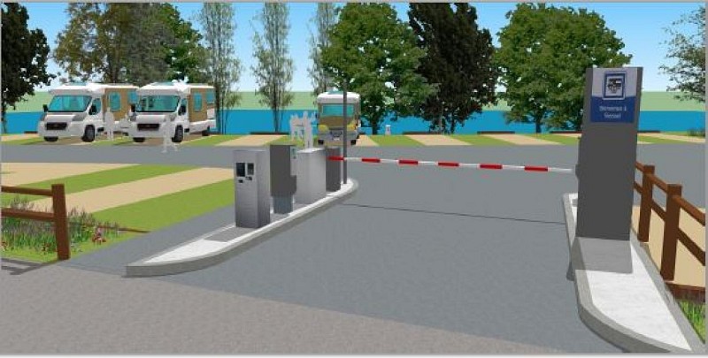 Aire de Camping-cars de Seyssel Ain