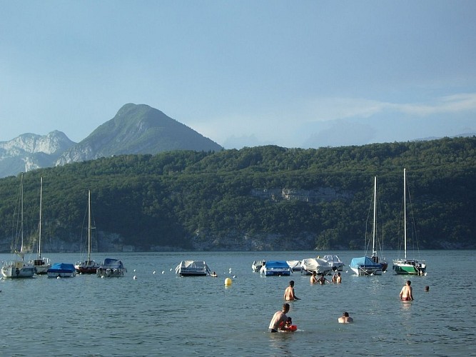 Plage municipale de Duingt